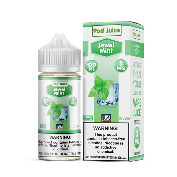 Pod Juice Synthetic Jewel Mint 100mL
